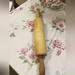 New Vintage Rustic Farmhouse Seasoned Dough Roller